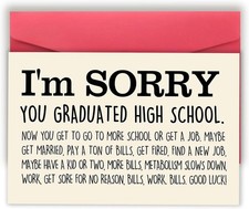 Luxury Graduation Card for Son Daughter - Personalize Your Congrats Message