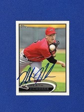 Heath Hembree Signed 2010 Pro Debut Auto #144 autograph