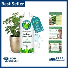 Indoor Plant Food by  - Organic Liquid Fertilizer for Pothos, Peace Lily, Monste