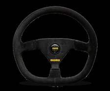 Momo Mod88 Steering Wheel 320 Mm - Black Suedeblack Spokes