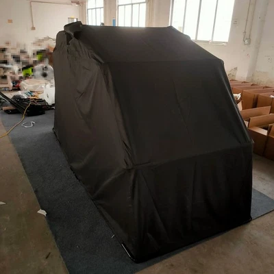 Heavy-Duty Outdoor Motorcycle Shelter Portable Garage Motorbike Storage Shed UK - Image 1 of 4