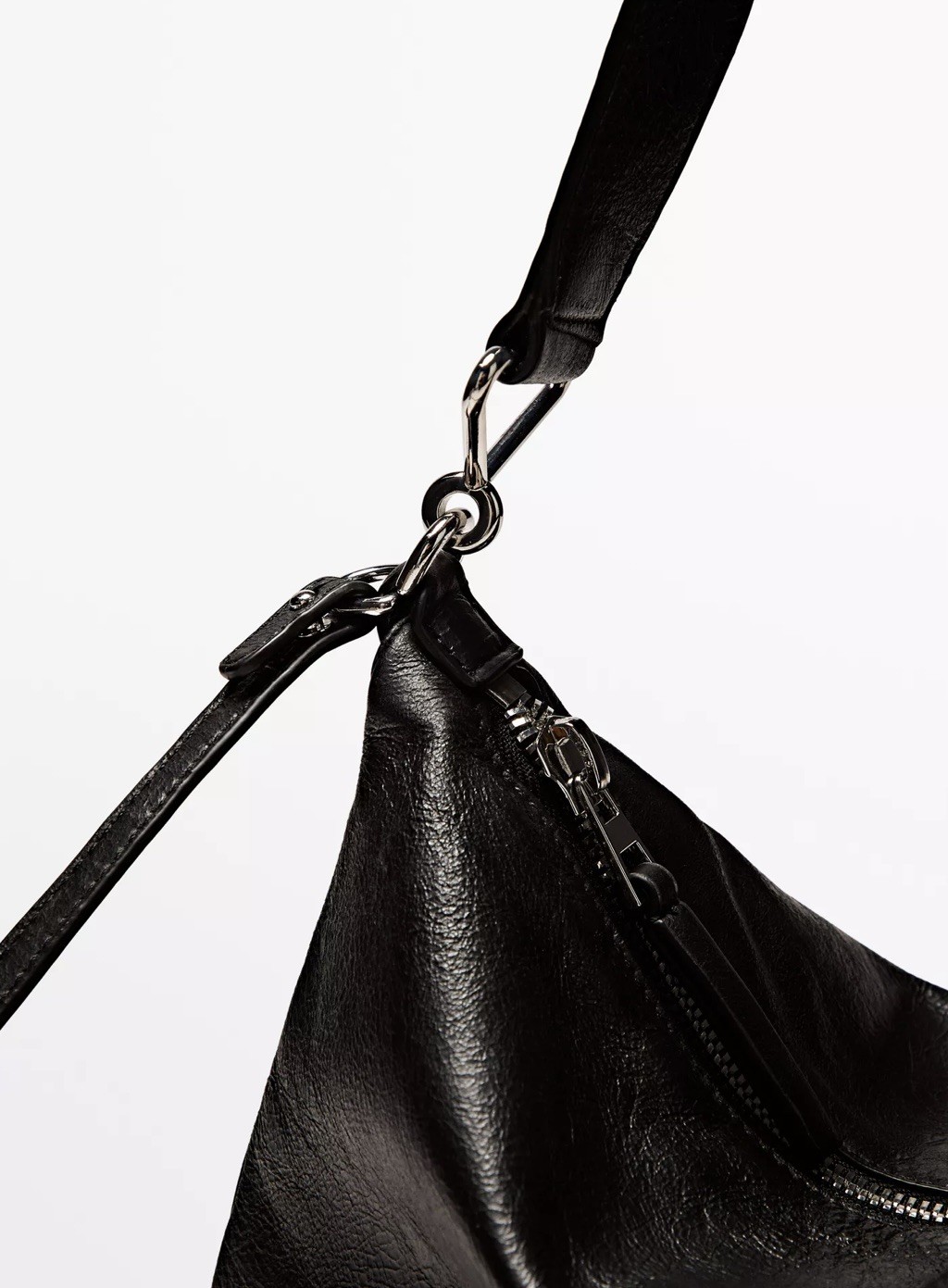 Massimo Dutti Small Nappa Leather Bag With Compartments -NEW & NO TAGS- RRP £169 image 4