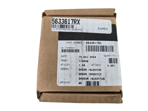 Genuine SEALED Cummins Doser 7th Injector Kit ISX15 ISX12 5633617RX 4309349RX
