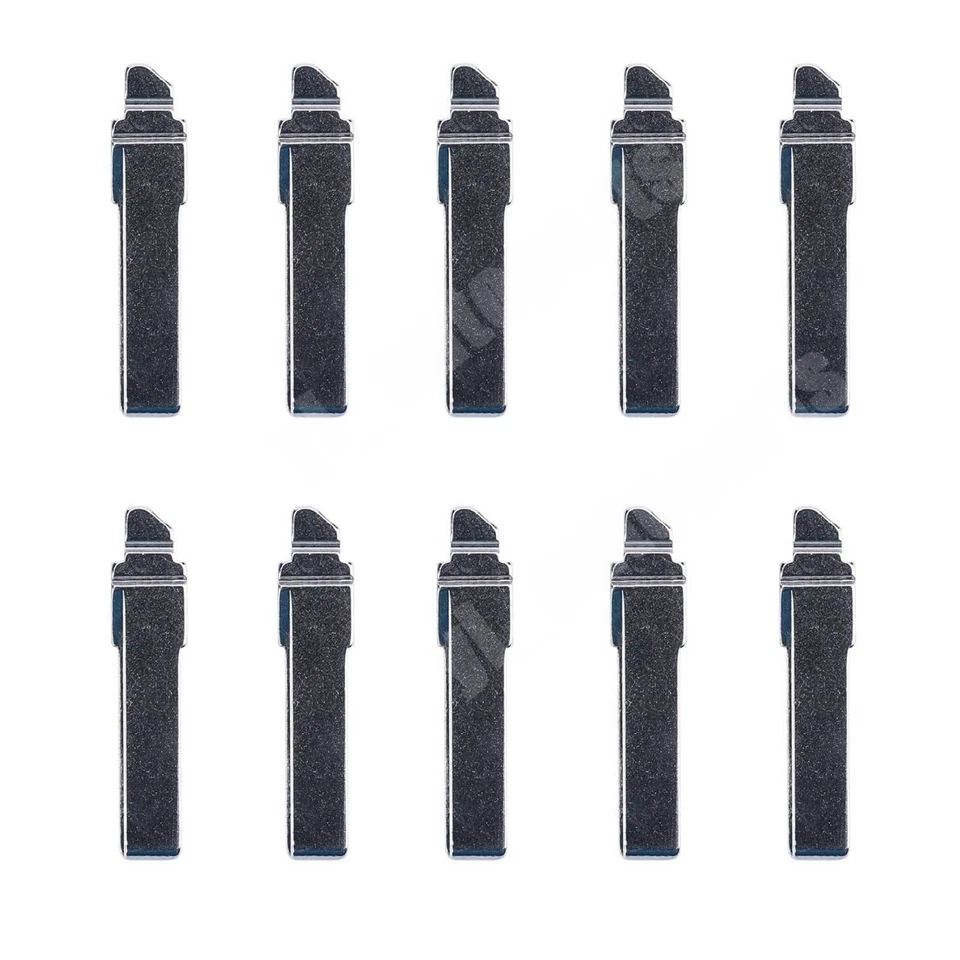 10X Uncut Remote Flip Folding Key Blade For VW Volkswagen GTI Golf Audi A3 HU66 - Image 2 of 3