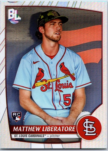 2023 Topps Big League #209 Matthew Liberatore | Baseball Card