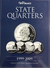 1999-2009 P State Quarter Set Uncirculated 50+6 Territories  w/Folder