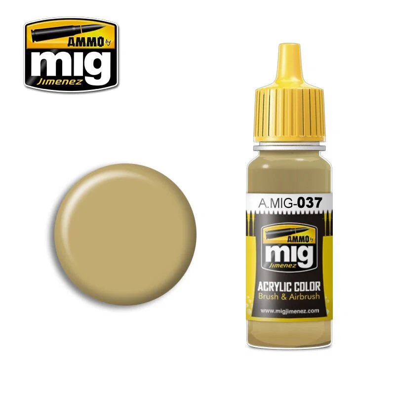 Ammo MIG 037 - Acrylic Paint (17ml) - New Wood