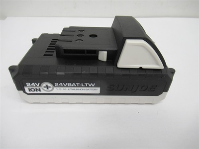 #ad Sun Joe 24VBAT LTW Ion 24 V 1.3 Ah Lithium Ion Battery $20.00
