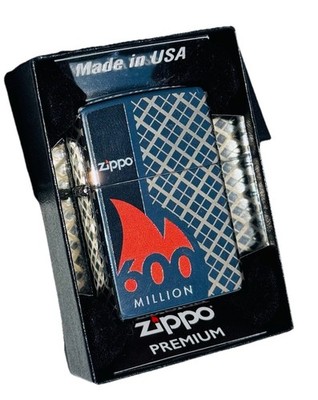 VINTAGE ZIPPO 600 MILLION EMPLOYEE EDITION - EXECUTIVE PRESENTATION BOX