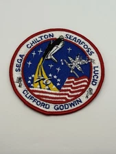 NASA Space Shuttle-Sega, Chilton, Searfoss, Lucid, Clifford, Godwin Patch 4"