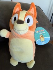 Squishmallows HugMees Bingo from Bluey Plush by Jazwares NEW WITH TAGS 10"