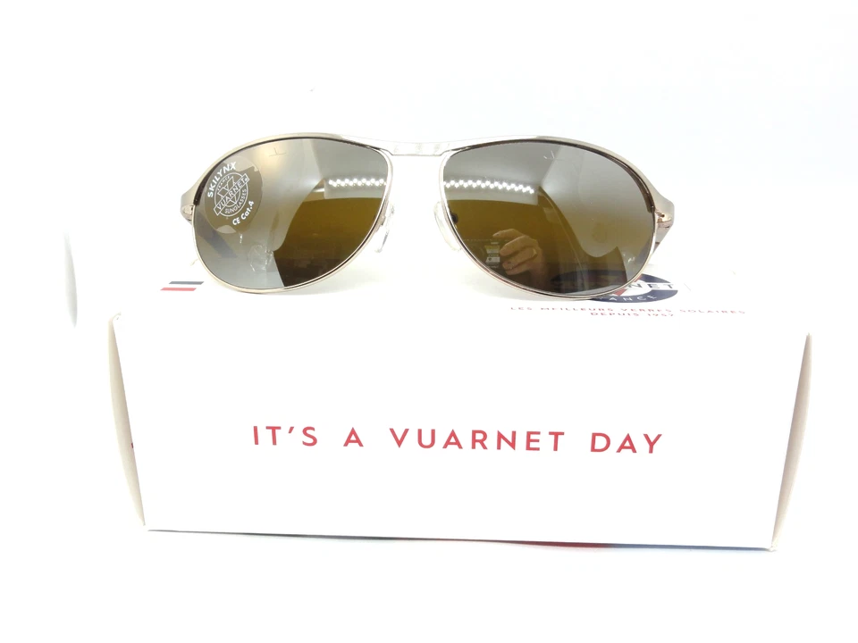 ÓCULOS DE SOL VUARNET VL 1270 M00B 7184 LENTES MINERAIS SKILYNX FRANÇA - Imagem 2 de 4