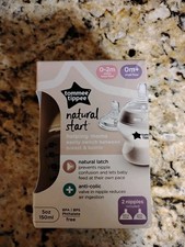 Tomme Tippee Closer To Nature 5oz Anti-Colic Bottle New