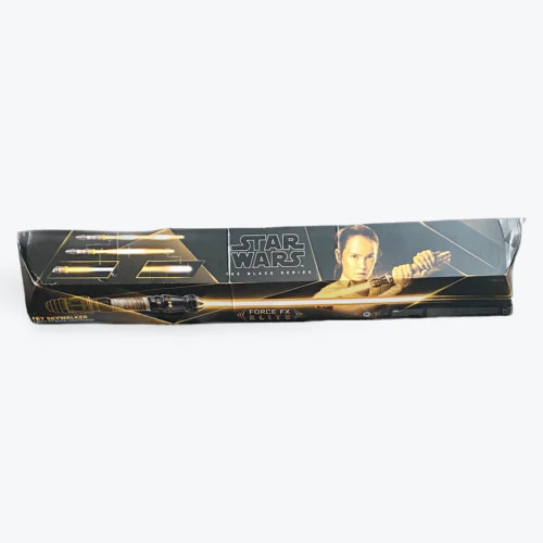 Rey Skywalker Force FX Lightsaber Black Series [USED - OPEN BOX] Yellow Blade