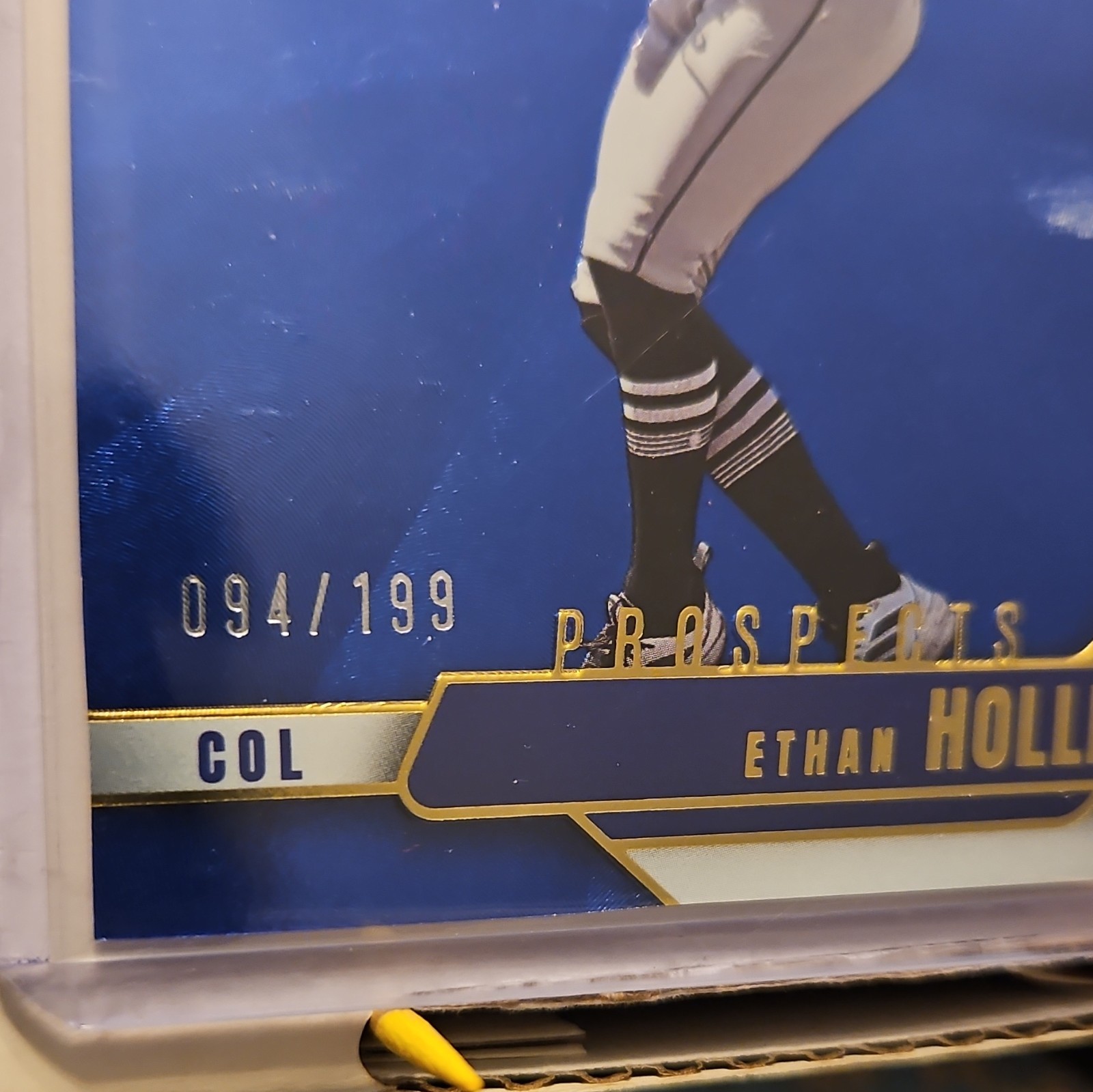 Panini 2026 Donruss Elite Baseball Elite Prospects Ethan Holliday #136 094/199 view 3