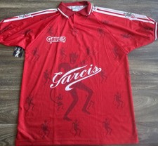 NWOT Garcis Toluca Diablos Rojos  Futbol Soccer Inspired Jersey Sz XL *Defect*