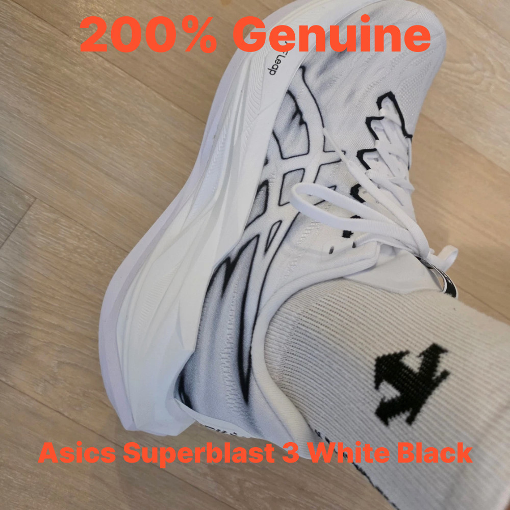 Asics Superblast 3 White Black