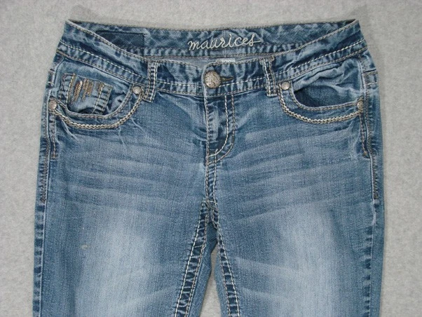 TC05451 **MAURICES** JEANS BOOT CUT MUJER talla 5/6S; JEANS SÓLIDOS Foto 4 de 4