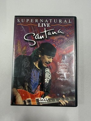 SUPERNATURAL LIVE Santana DVD 2000 Carlos Santana, Rob Thomas, Sarah McLachlan