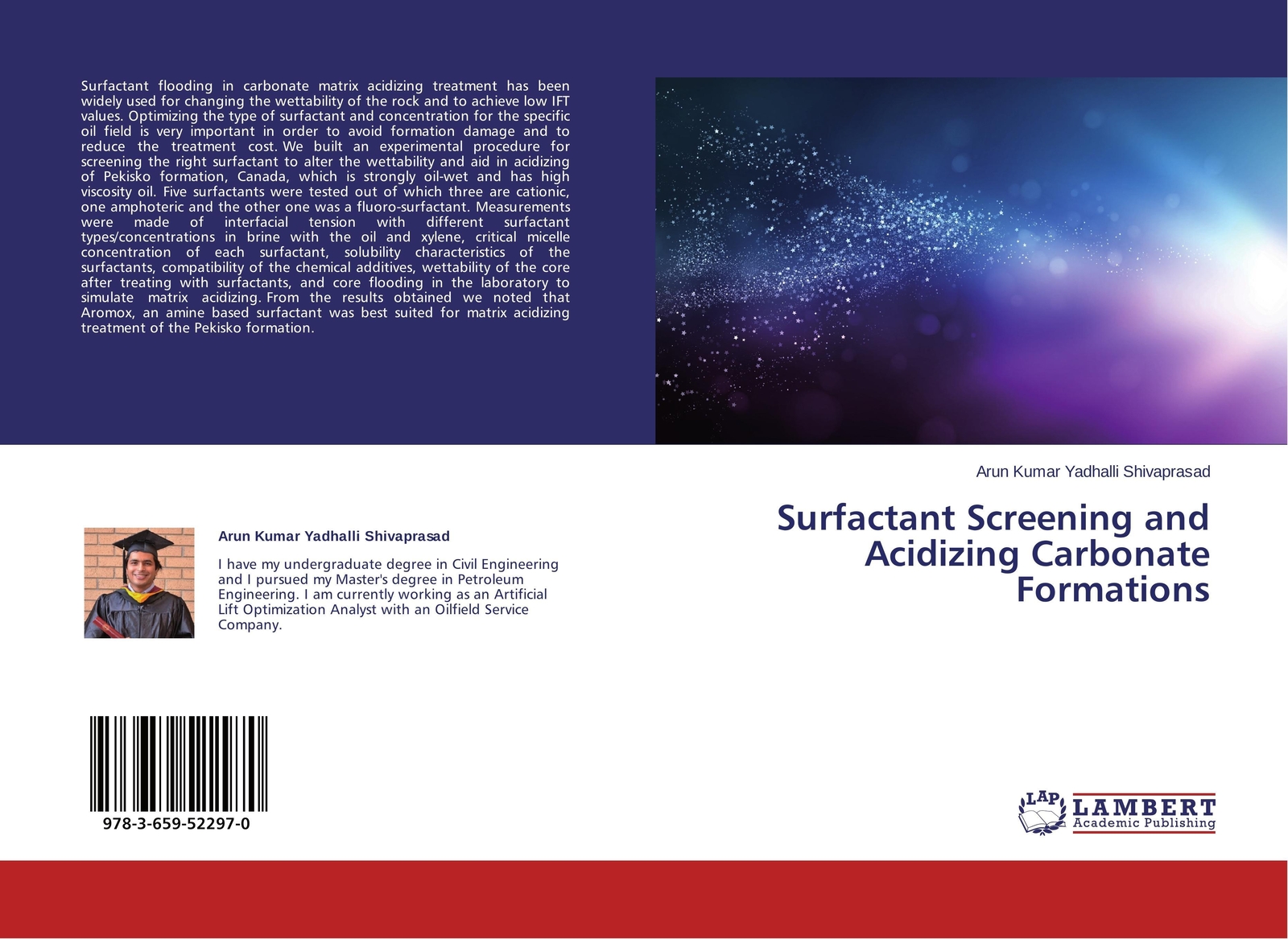 Thumbnail - Arun Kumar Yadhalli Shivaprasad | Surfactant Screening And