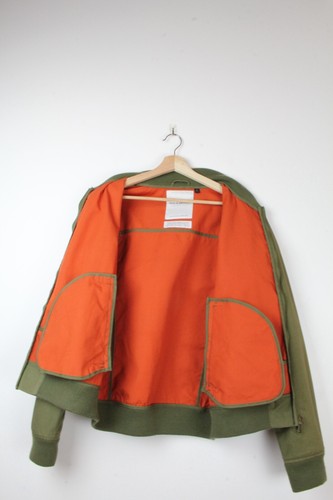 DEUS EX MACHINA GARTH BOMBER JACKET - Sz M Olive Green Winter Biker - Photo 5/14