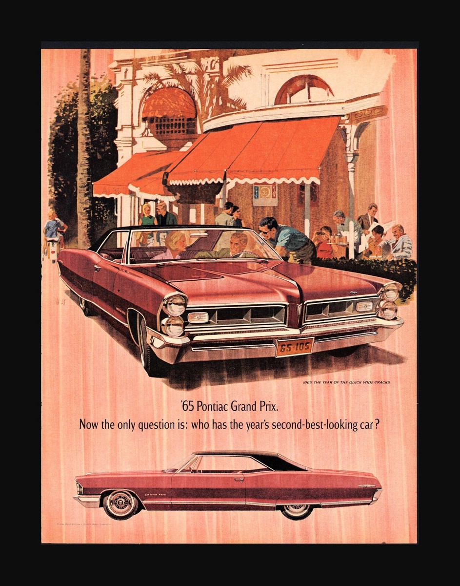 1965 Pontiac Grand Prix The year of the Quick Wide-Tracks Vintage