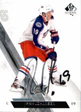 Ryan Johansen Signed 2013-14 Upper Deck SP Authentic card Columbus Blue Jackets
