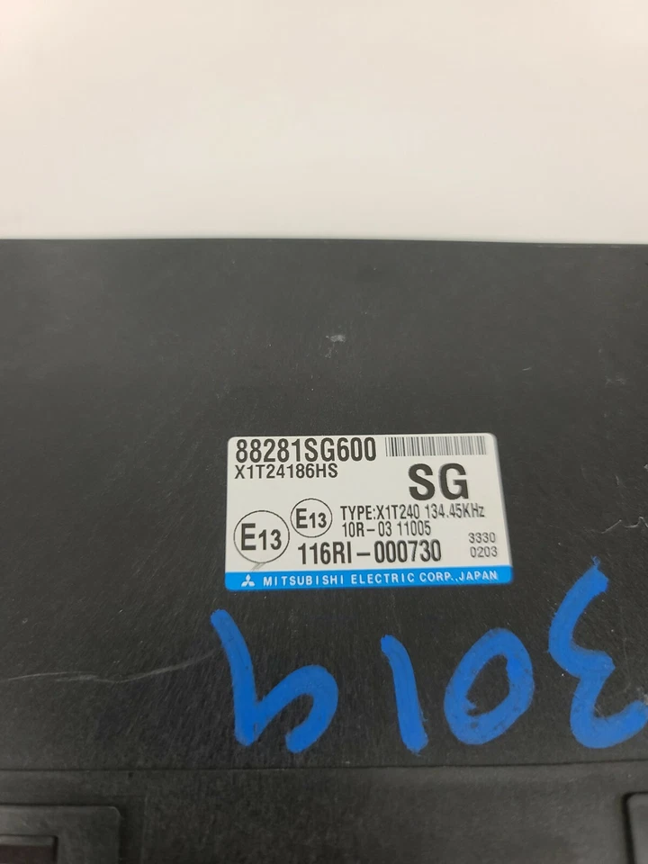 2014 14 Fits Subaru Forester Multifunction Module Oem 88281Sg600 - Image 2 of 4