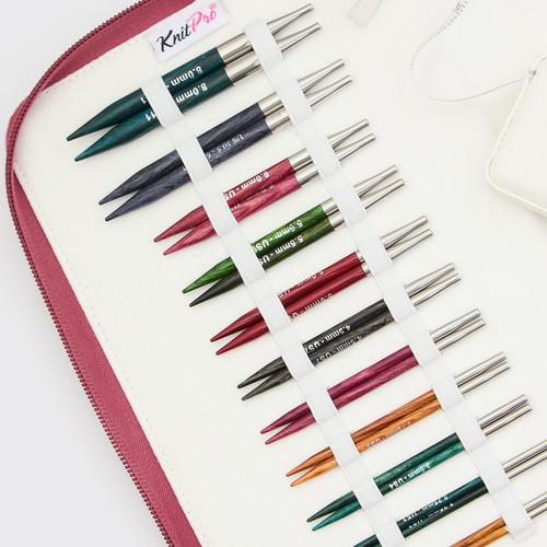 KnitPro DREAMZ Regal Austauschbare Nadel-Sets Längen 10 od. 13 cm Stärken 3-8 mm - Imagen 2 de 4