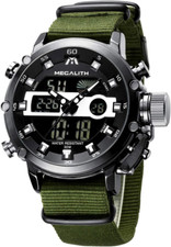 Relojes para hombre impermeables digitales militares deportivos t cticos multifu