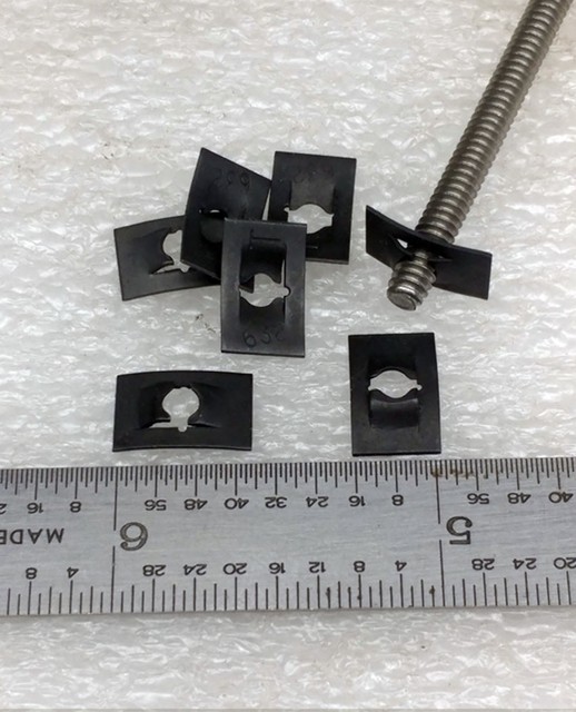 632 TINNERMAN C70006324 FLAT STYLE SPRING NUTS 50 pcs eBay