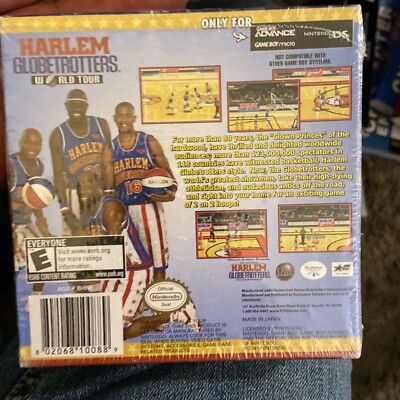 Nintendo Game Boy Advance Harlem Globetrotters Game with Booklet