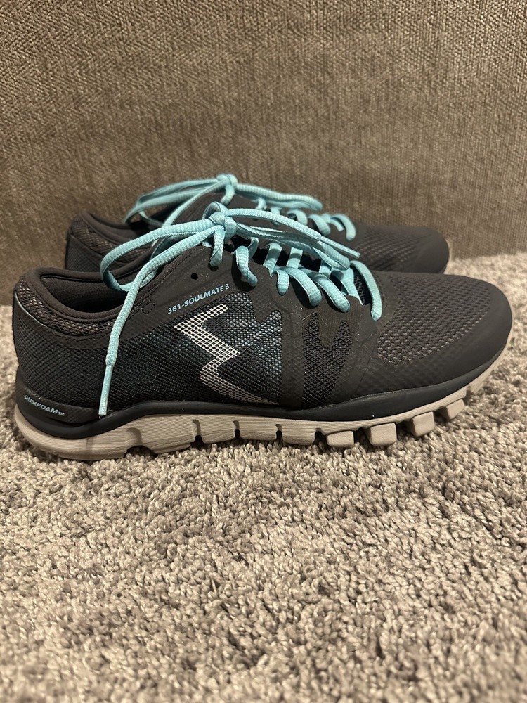 361 Degrees Soul Mate Women's Blue Lace-Up Sneakers Size 7