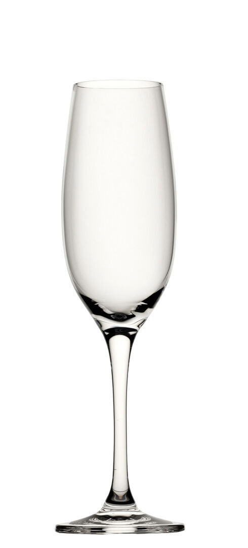 Optima Flute Clear Cocktail Wine Juice Drinks Glasses 5.25oz (15cl) Pack Of 6