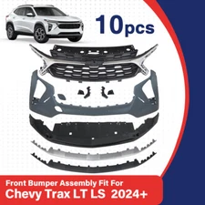 For Chevy Trax LS LT 2024-2025 Front Bumper Cover Grille Assembly Kit Complete