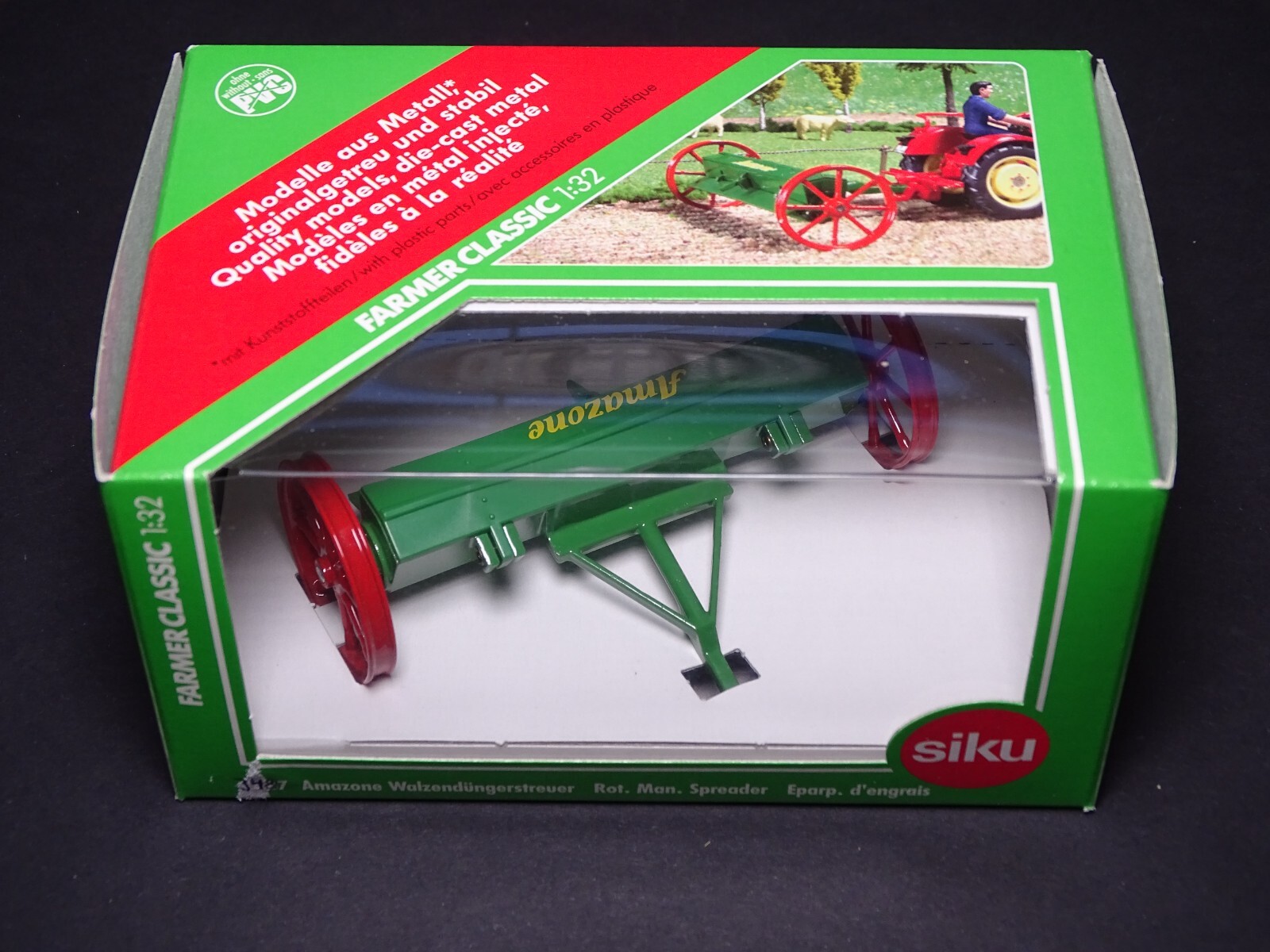 3487 SIKU 1 32 Amazone Walzendüngerstreuer online kaufen | eBay