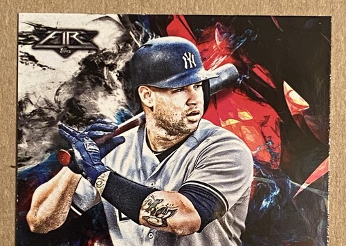 2018 Topps Fire Baseball Card #43 Gary Sanchez New York Yankees - Picture 2 of 6