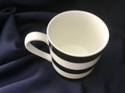 KATE SPADE LENOX red letter day LETTER D mug WICKFORD never used NEW black white — photo 2