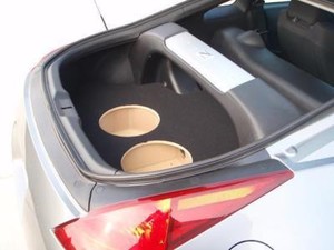 350z custom sub box