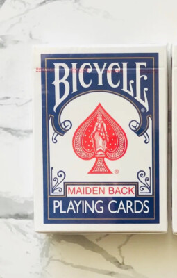 Bicycle Maiden Back Blue Playing Cards Deck USPCC New - SEALED