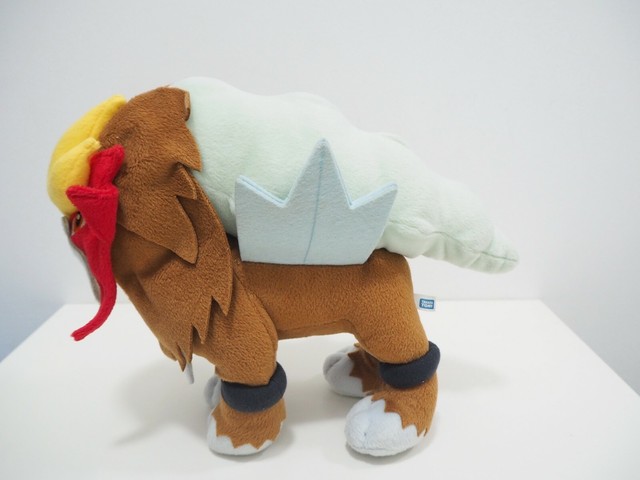 Entei 091001 Pokemon Takara Tomy Plush 12