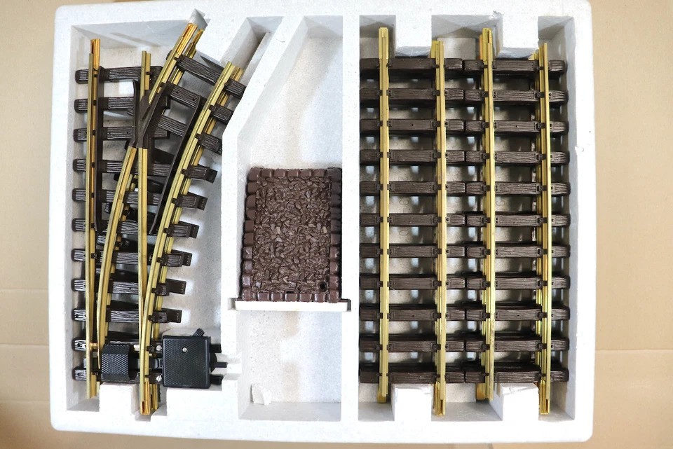 LGB 20901 G Controllo Destro Punto Dritto & R1 30 Gradi Curva Pista Set NX - Immagine 2 di 4