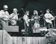 * JOHN COWAN * signed 8x10 photo * NEW GRASS REVIVAL * DOOBIE BROTHERS * 5