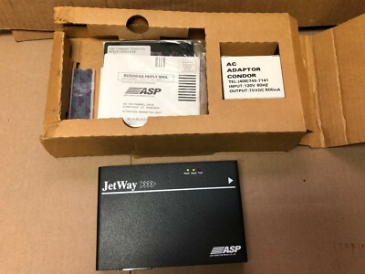 ASP Jetway JW421 external printer sharing device. Might be new.  See pictures