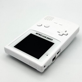 Nintendo Game Boy Color GBC IPS Q5 Laminated Backlight Backlit Mod White
