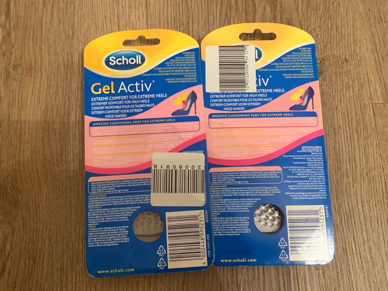 scholl gel activ extreme heels