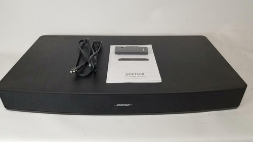 Bose Solo 10 Series TV Soundbar Sound 