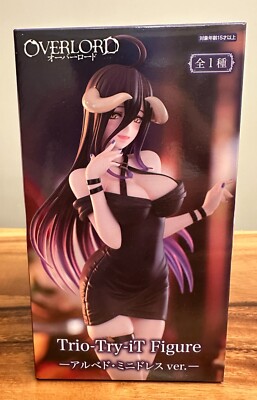 Furyu Overload Trio Try iT Figure Albedo Mini Dress Version Figure