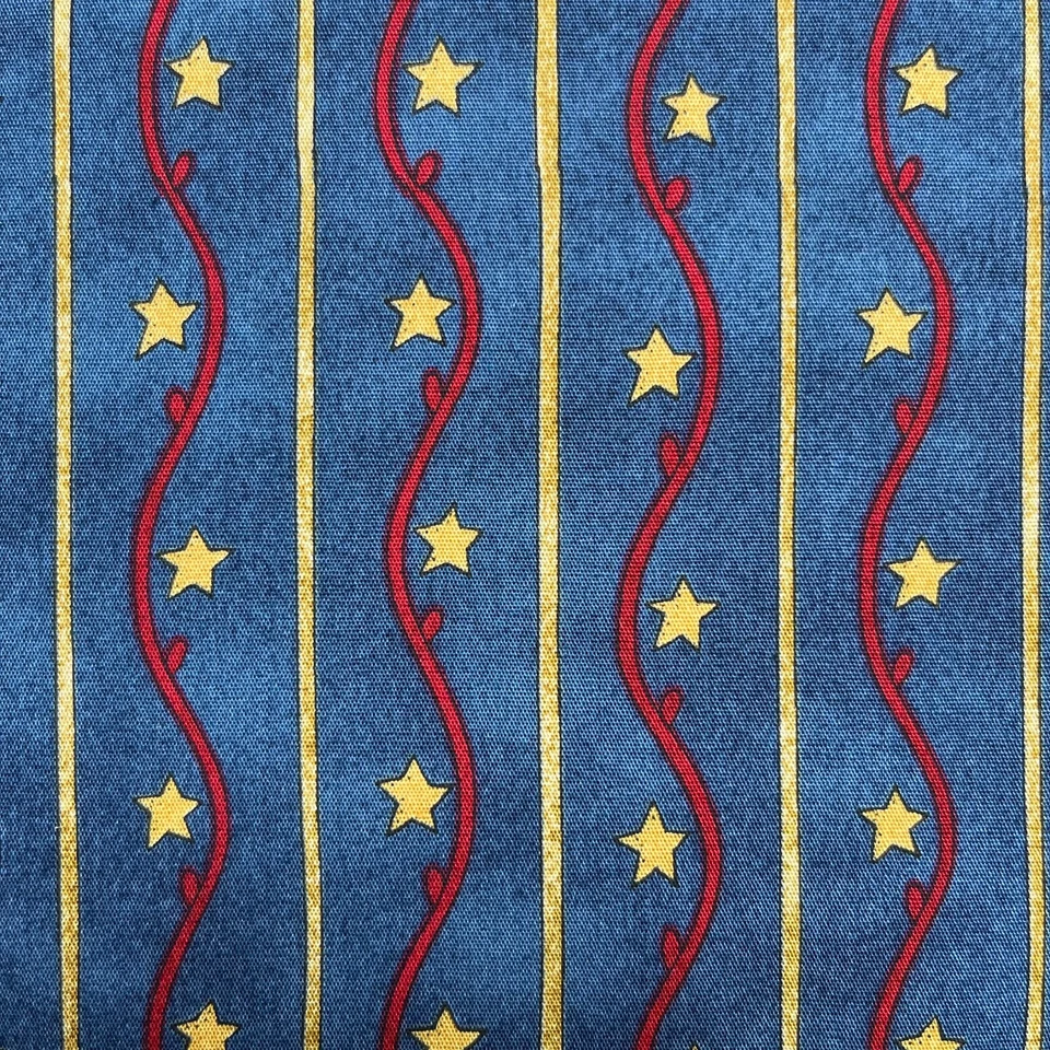 Patriotic Stars Stripes Fabric by Deb Strain for Moda Fabrics 100% Cotton - Image 2 of 4