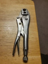 Cold Fusion Welding Locking Ring Pliers. 9" No Markings. 